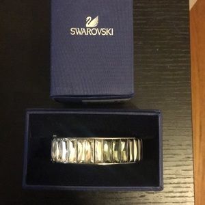 Swarovski platinum Cuff